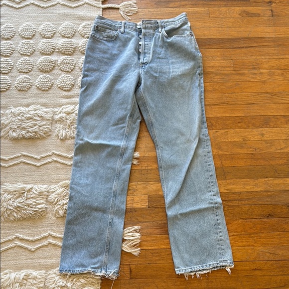 Agolde Lana Straight Leg Jeans Size 28 - Picture 1 of 8